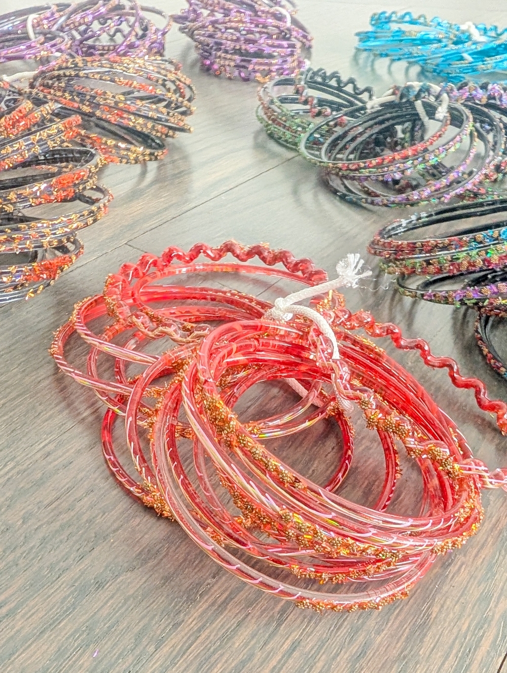 Bundle of Pakistani Indian Glass Bangles (Choorian) Sets - Picture 3 of 6